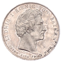 Geschichtstaler Bayern Ludwig I. Michaelsorden