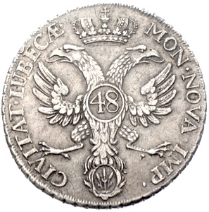 Lübeck 48 Schilling 1752