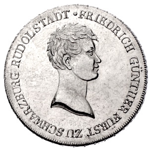 Schwarzburg Rudolstadt Friedrich Günther Speciestaler 1813
