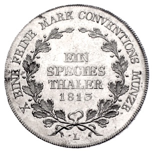 Schwarzburg Rudolstadt Friedrich Günther Speciestaler 