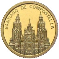 Die kleinsten Goldmünzen der Welt Andorra 2010