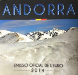 Andorra KMS Kursmünzensatz 2014