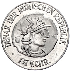 Augsburg Medaille Stadtjubiläum 1985 1000 Jahre Denar