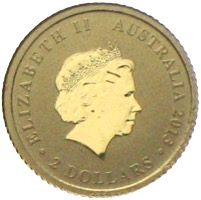 Die kleinsten Goldmünzen der Welt Australien 