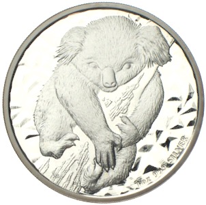 Australien Koala Silber-Anlagemünze 1 Unze 2007