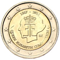 Belgien 2 Euro Elizabeth