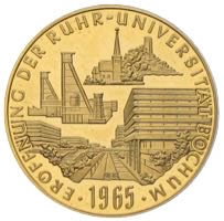 Bochum Medaille Ruhruniversität