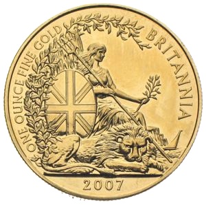 Britannia Unze Gold