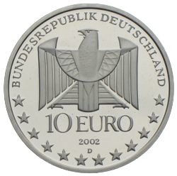 10 Euro 100 Jahre U-Bahn 2002