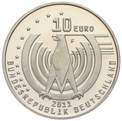 10 Euro  125 Jahre Automobil