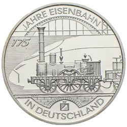 10 Euro 2010 175 Jahre Eisenbahn
