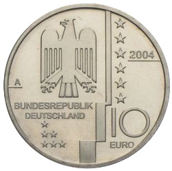 10 Euro Bauhaus Dessau 2004