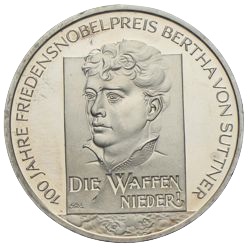 10 Euro 2005 Bertha von Suttner