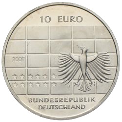 10 Euro Deutsche Bundesbank 2007