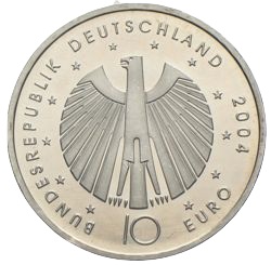 10 Euro WM 2. A. 2004
