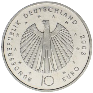 10 Euro WM 1. A. 2003