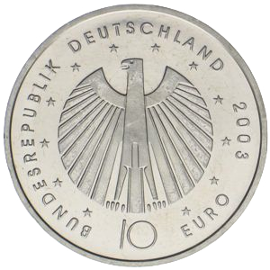 10 Euro WM 1. A. 2003