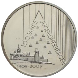 10 Euro 2009 100 Jahre Jugendherbergen