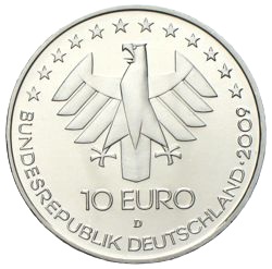 10 Euro Internationale Luftfahrtausstellung 2009