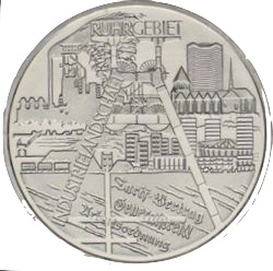10 Euro 2003  Industrielandschaft Ruhrgebiet