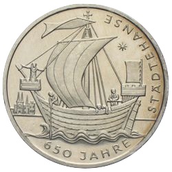 10 Euro 2006 650 Jahre Städtehanse