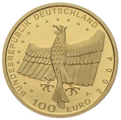 100 Euro Gold Bamberg 2004