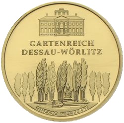 100 Euro 2013 Gartenstadt Dessau Wörlitz
