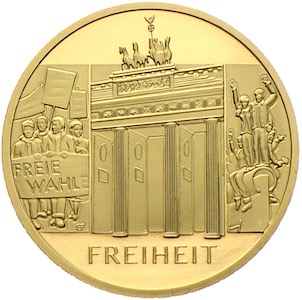 100 Ero gold Freiheit 2022