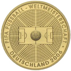 100 Euro Gold 2005 Fussball WM 2006