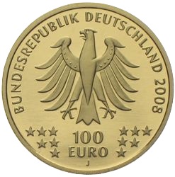 100 Euro Gold Goslar 2008