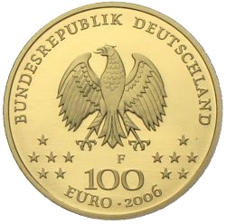 100 Euro 2006 UNESCO Weltkulturerbe Klassisches Weimar