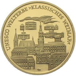 100 Euro 2006 UNESCO Weltkulturerbe Klassisches Weimar