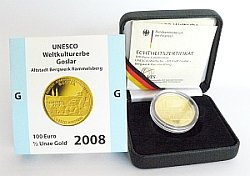 100 Euro Goldmünze Goslar