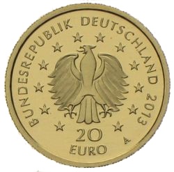 20 Euro Kiefer 2013 Deutscher Wald
