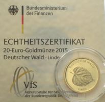 20 Euro Deutscher Wald Linde