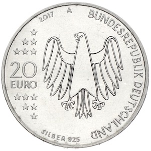 20 Euro Gedenkmünzen Luther Reformation 2017