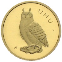 20 Euro Heimische Vögel Uhu 2018