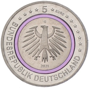 5 Euro Polymermünze 2021 Polare Zone