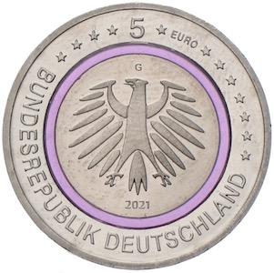 5 Euro Polymermünze 2021 Polare Zone