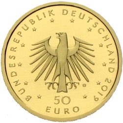 50 Euro Goldmünze  Hammerflügel 2019