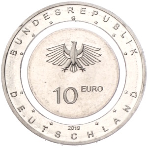 Deutschland 10 Euro 2019 In der Luft Gleitschirmflieger