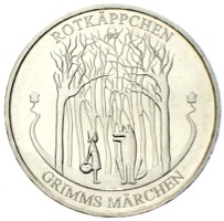 20 Euro Silbermünze Rotkäppchen
