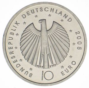 10 Euro WM 3. A. 2005
