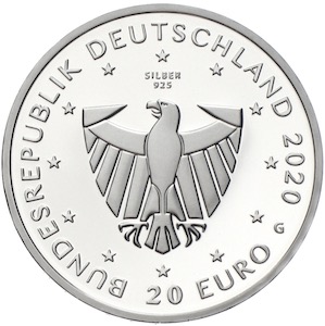 Freiburg 20 Euro Gedenkmünze 2020