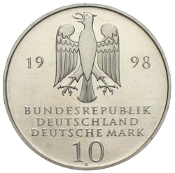 10 Mark Frankesche Stiftungen 1998