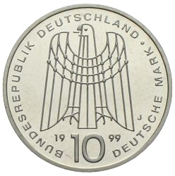 10 Mark SOS Kinderdörfer 1999