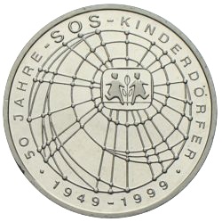 10 Mark SOS Kinderdörfer