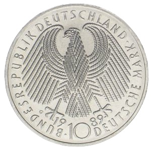 10 Mark 40 Jahre Bundesrepublik