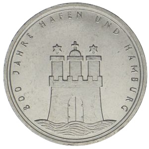 10 Mark Hamburger Hafen