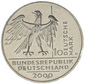 10 Mark 2000 Deutsche Einheit